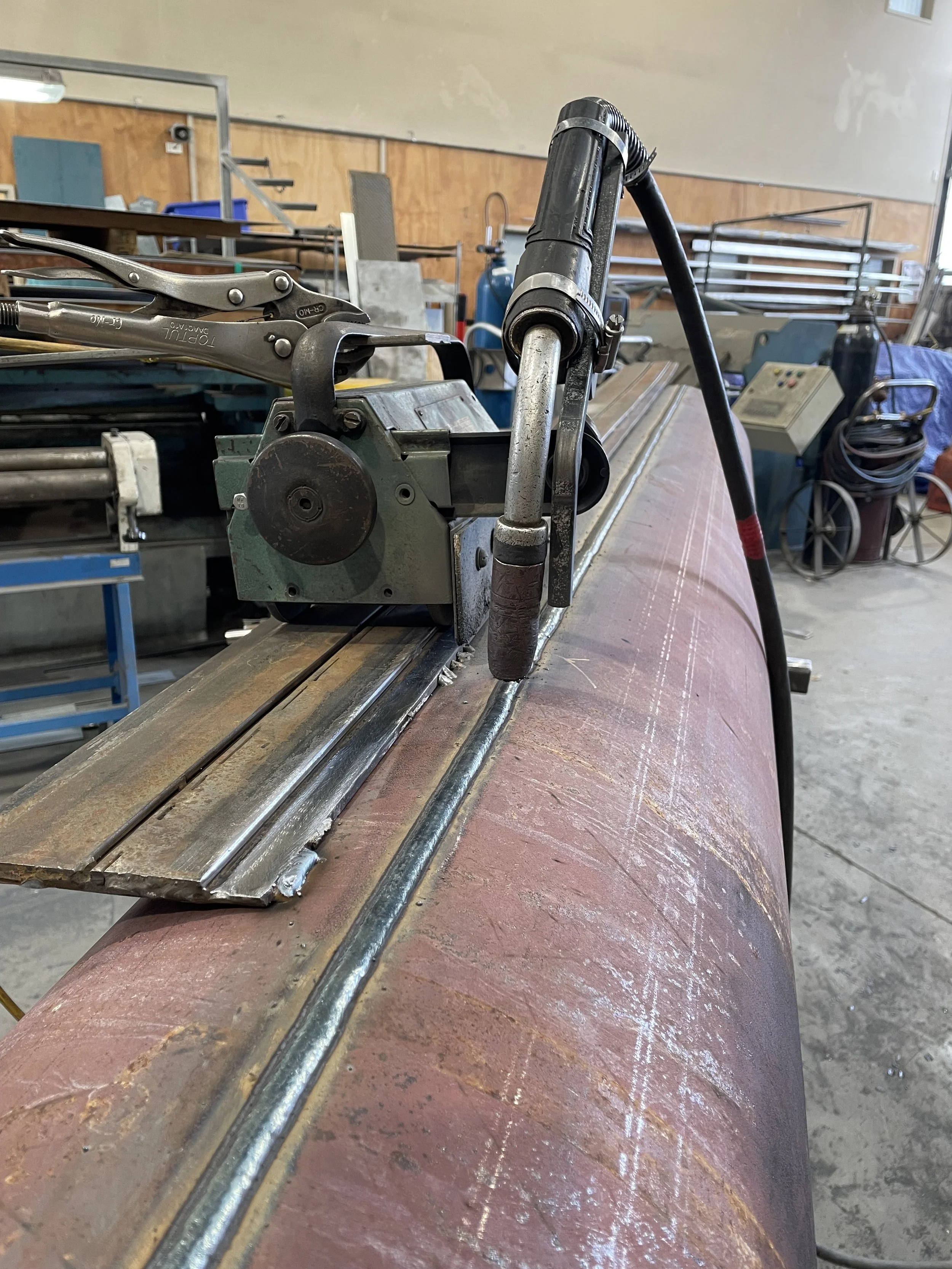 Flux-cored auto feed