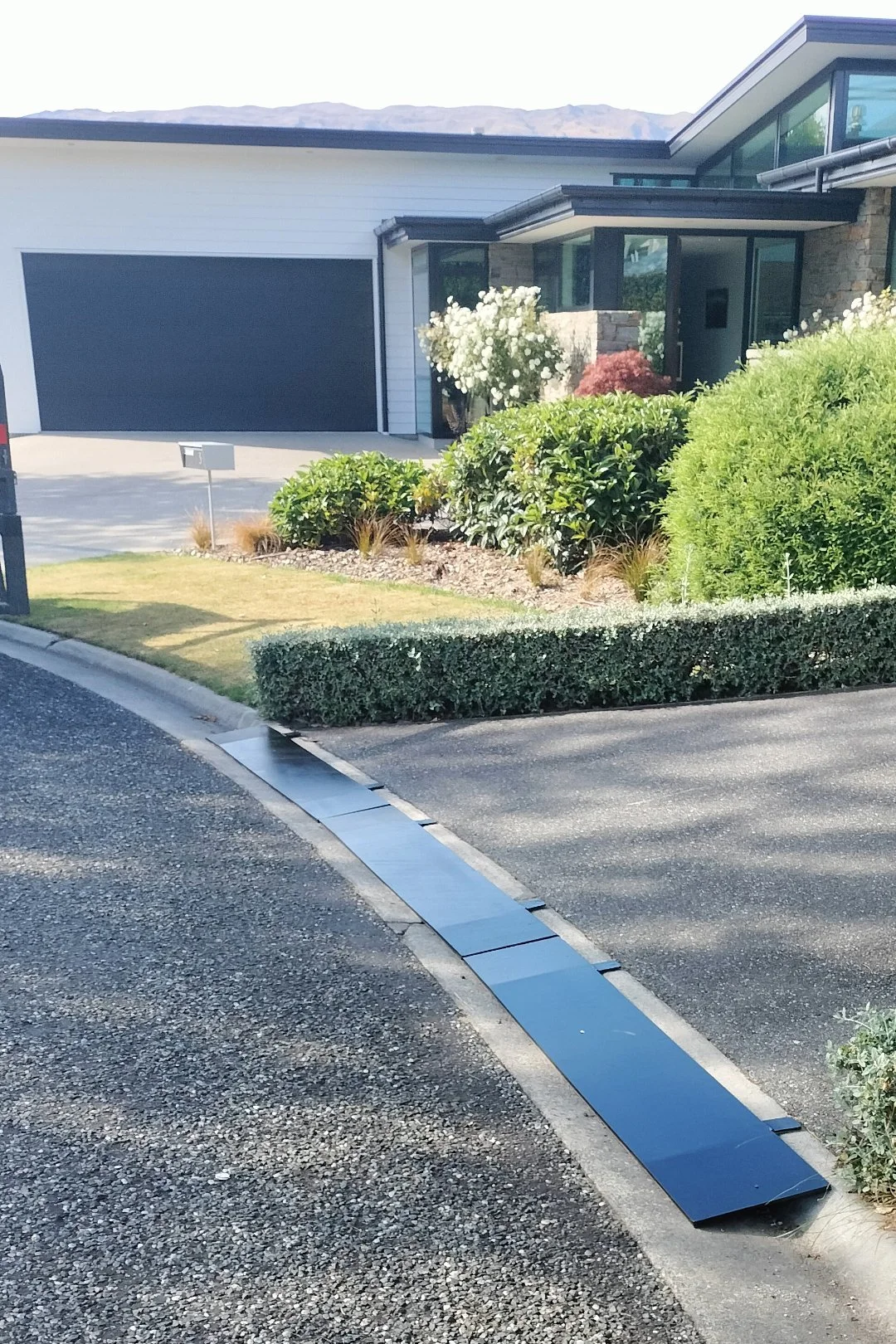 Custom driveway ramps.