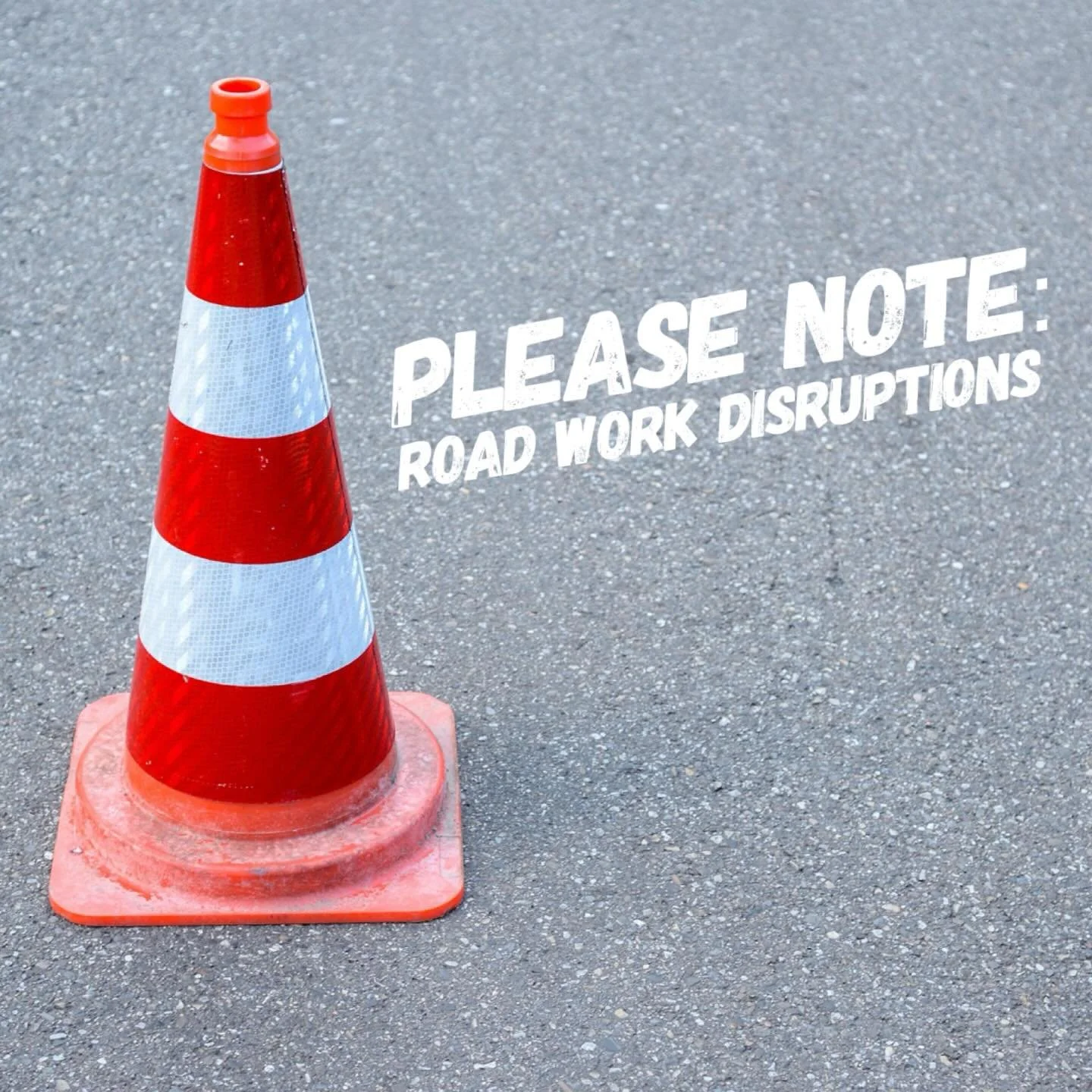 Please note that council are currently replacing pipes in and around our area.
At some stage they&rsquo;ll be working on my front yard and driveway, which will affect access to the salon.

They&rsquo;ve advised that I&rsquo;ll be notified when the ti