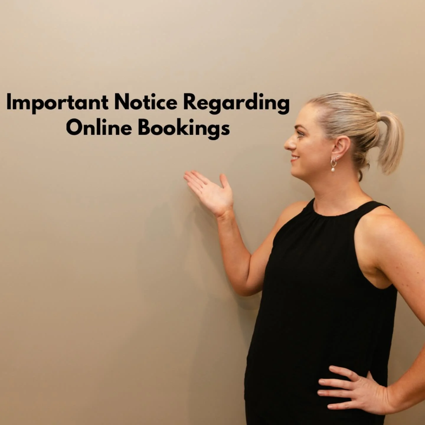 ~~ Important Notice Regarding Online Bookings ~~

Please be advised that appointment amendments and cancellations can no longer be completed online.

Should you need to make any changes to your booking, kindly contact the salon directly and a member 