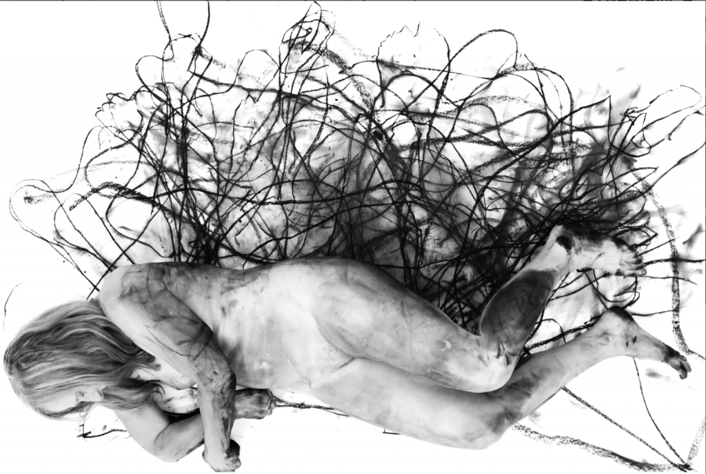 Julie Rrap, Drawn Out 2022, video, 12 mins, dimensions variable, courtesy the artist