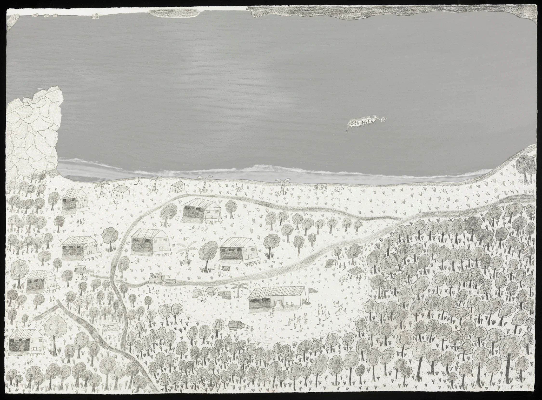 Gutiŋarra Yunupiŋu Buymarr 2022 © the artist, image courtesy Kerry Stokes Collection