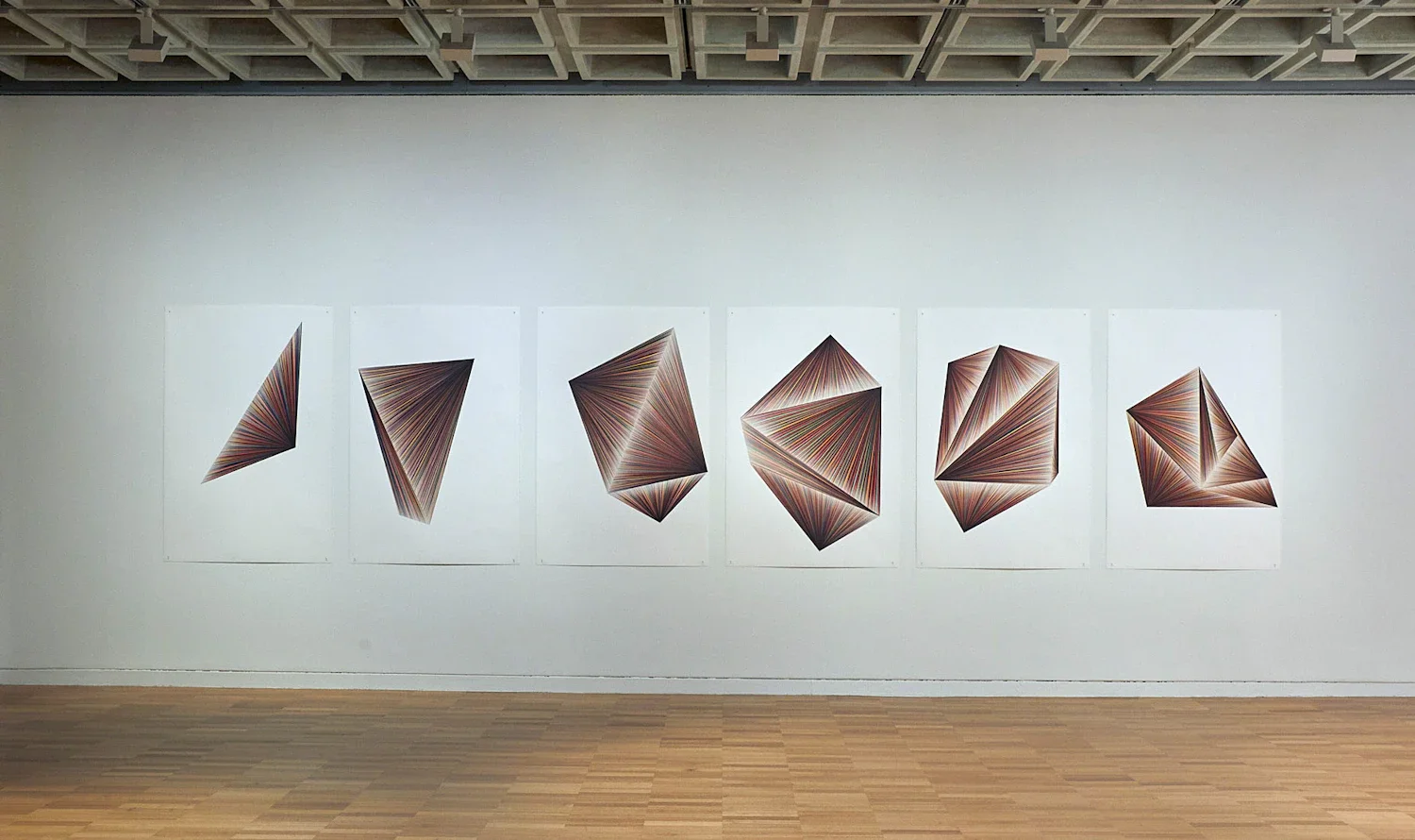 Kate Vassallo Gain and loss (100 pencils) 2024 © the artist, photo: Andrew Sikorski