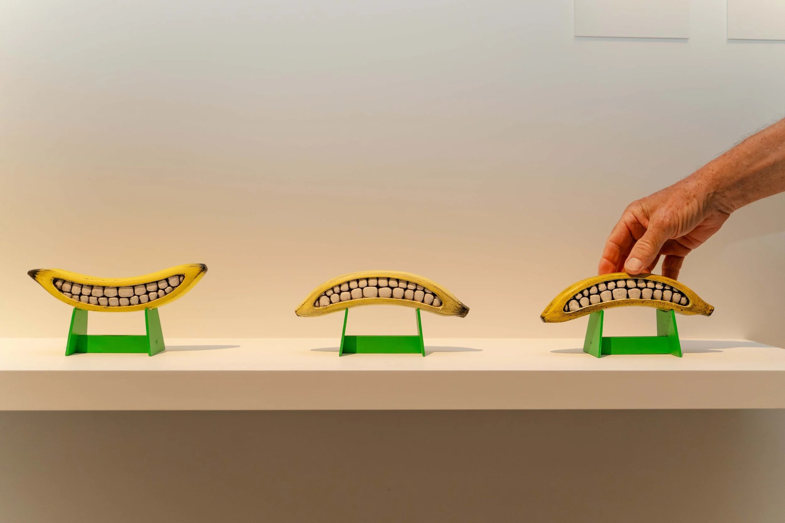 Peter Wade ‘Mood Banana installation’ . Image credit: And the Trees Photography