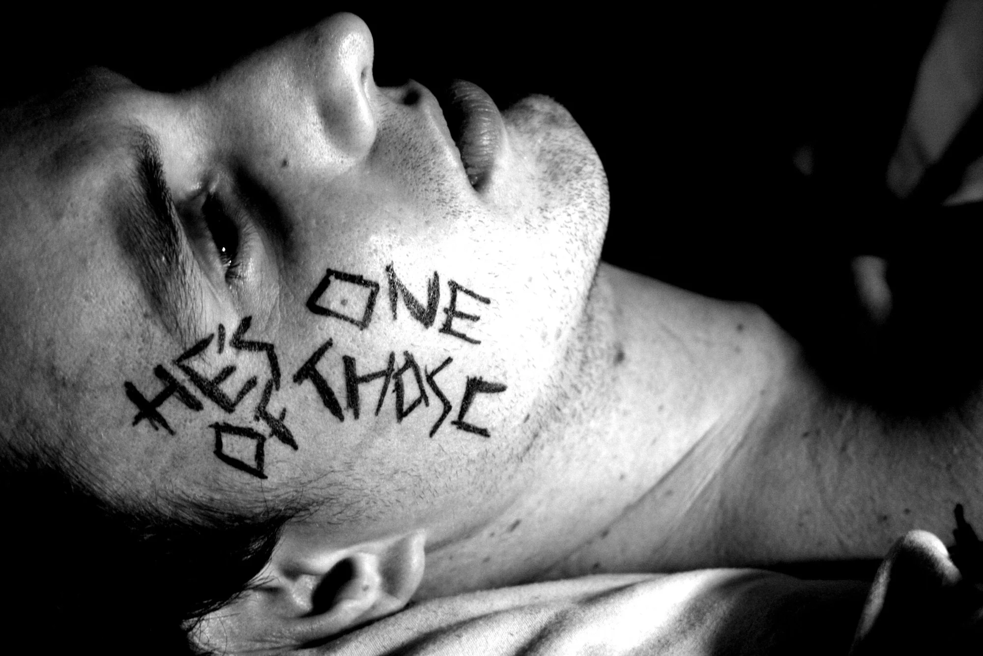 Todd Fuller and Amy Hill, They’re Only Words (video still) 2009, Film, sound duration: 2:42 mins, Courtesy the artists and May Space, Sydney