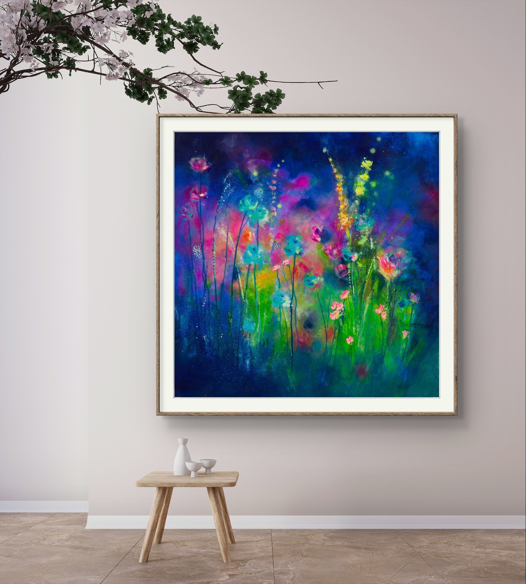 Dancing in the Moonlight | Original Acrylic Painting