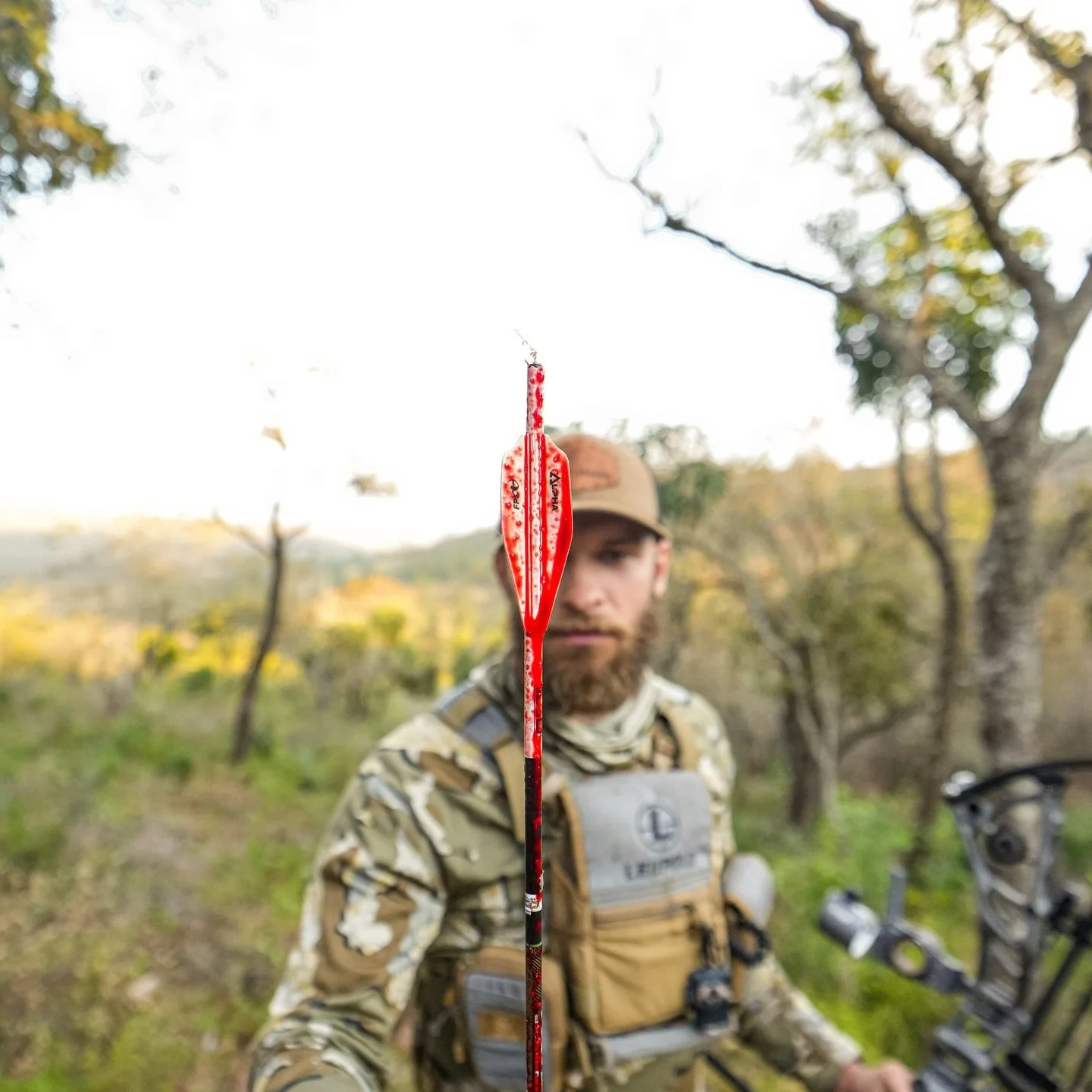 Now this is what you want to find after the arrow has been released. 

The sign of success with a bow. 

#bows #archery #bowhunting #safarihunting #africa