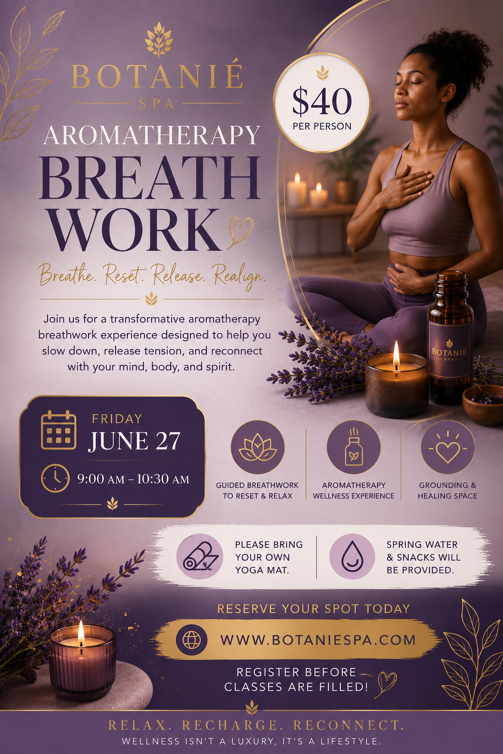 Aromatherapy Breathwork
