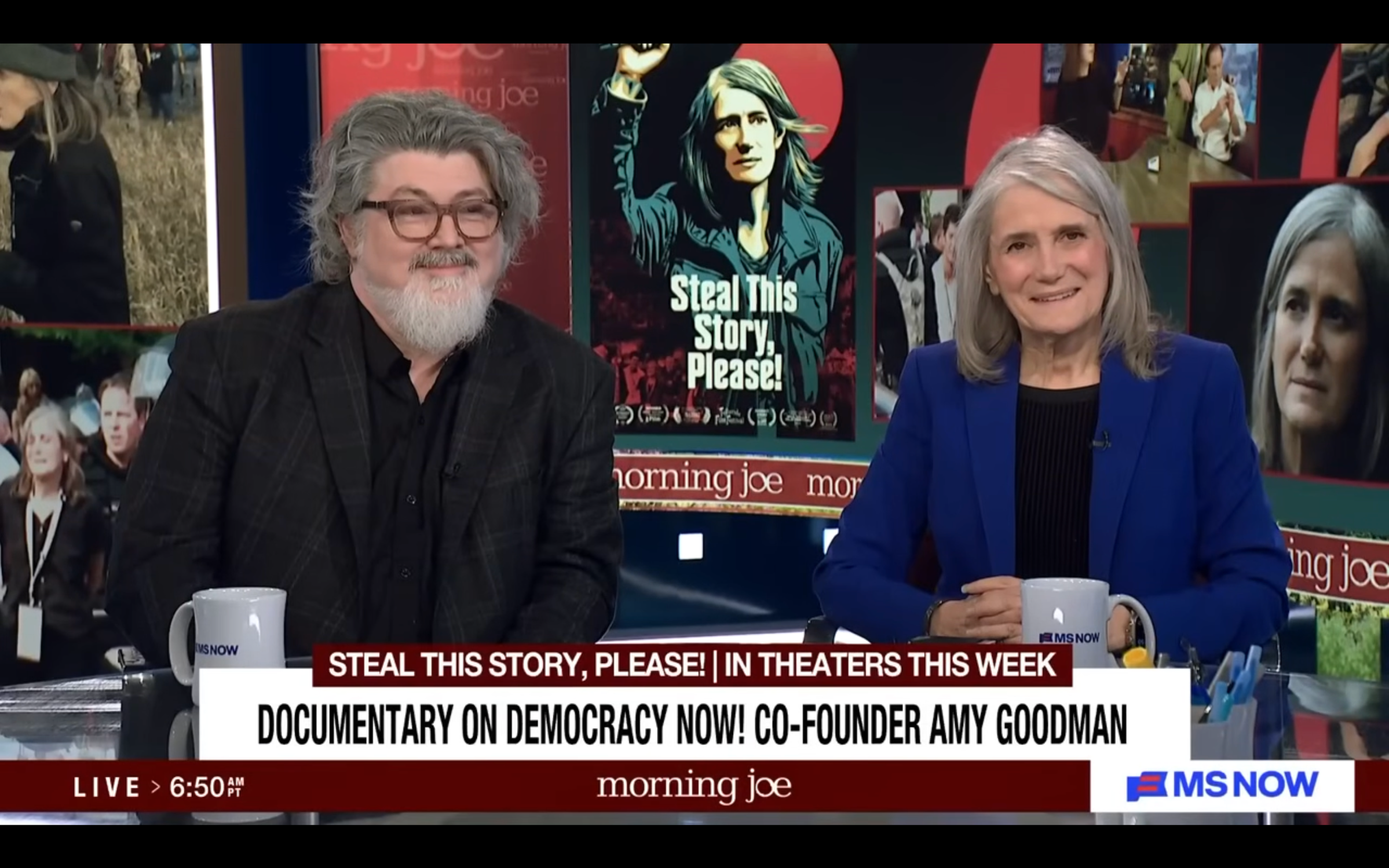 Morning Joe: Amy Goodman: Absolutely critical we have news not brought to us by corporations who profit