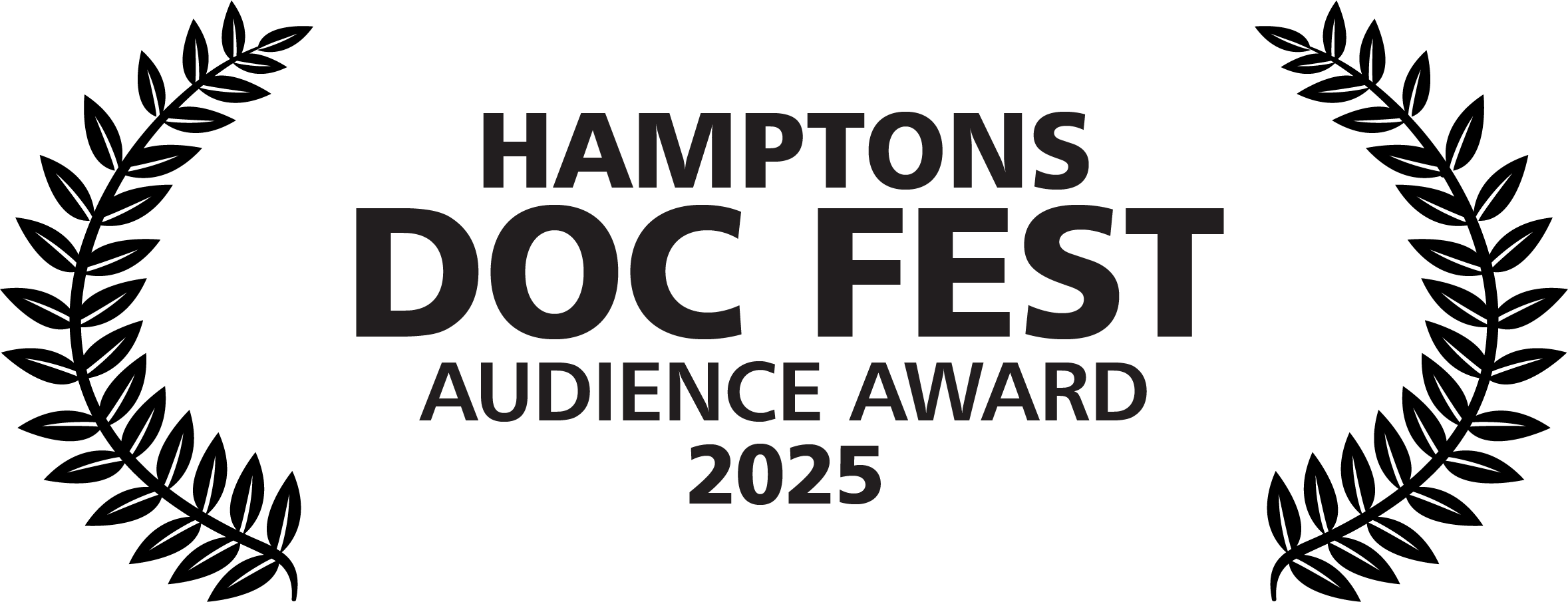 Steal This Story, Please documentary film awarded the Hamptons Doc Fest Audience Award, official festival laurel image