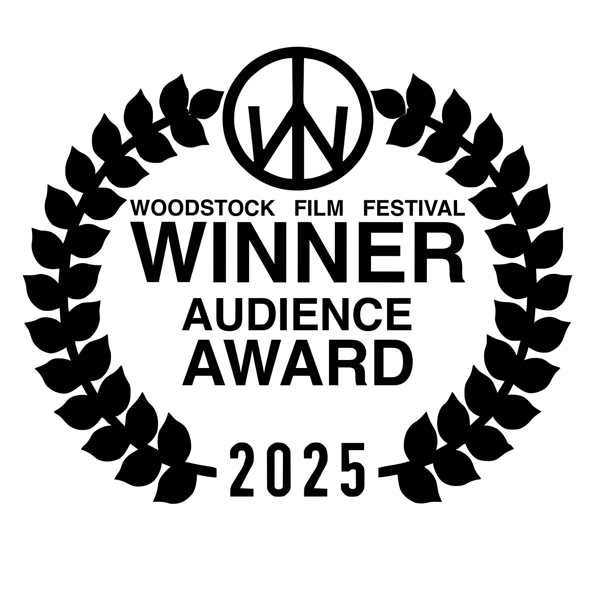 Steal This Story, Please documentary film awarded the Woodstock Film Festival Audience Award, official festival laurel image