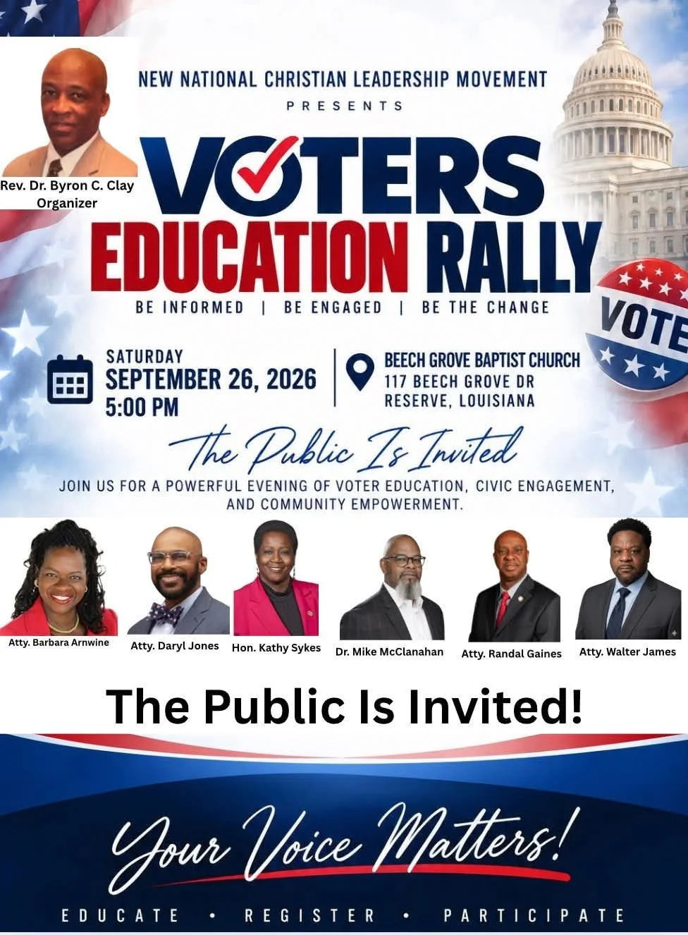 VOTERS EDUCATION RALLY