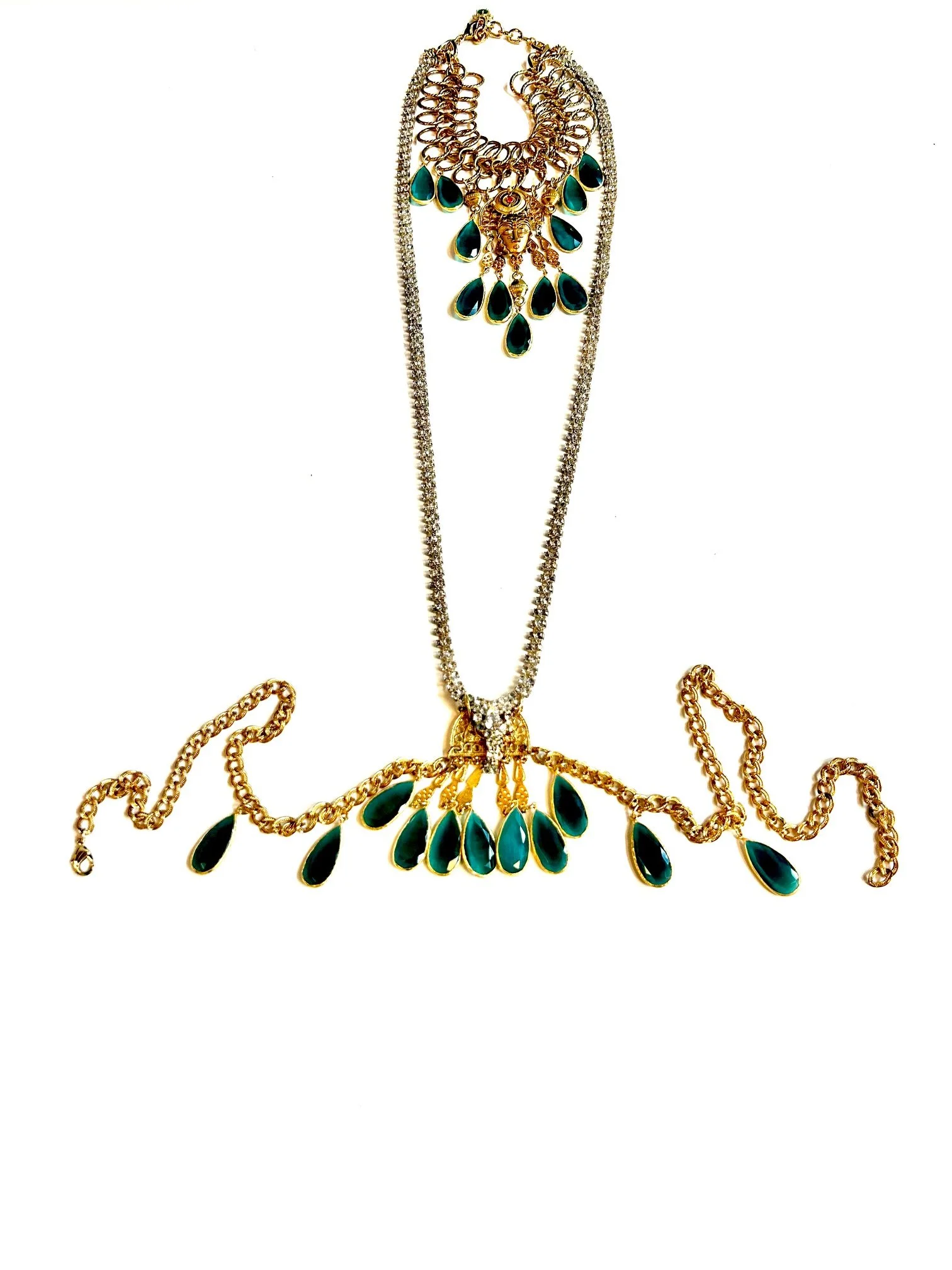 House of Shazzar Reworked Vintage Necklace/Body Chain