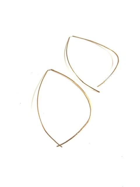 Voyager Lotus Bloom aka Angelic Brass Earrings