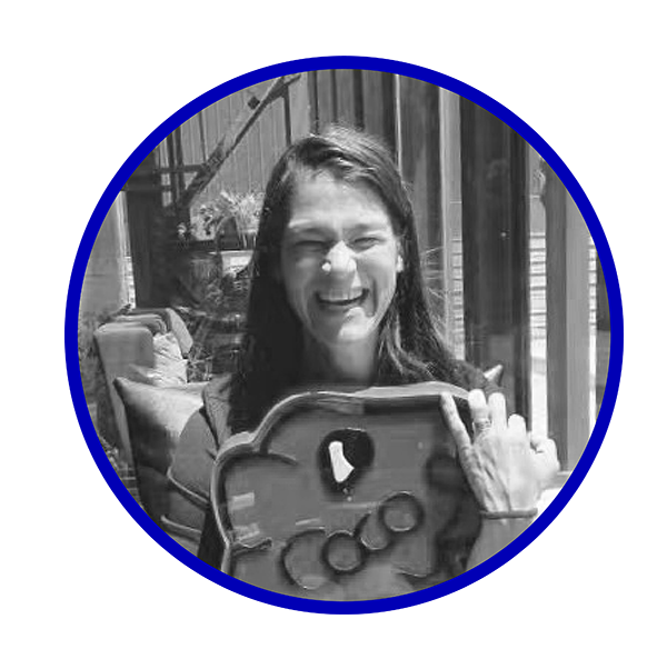 black and white photo of coco&ray founder