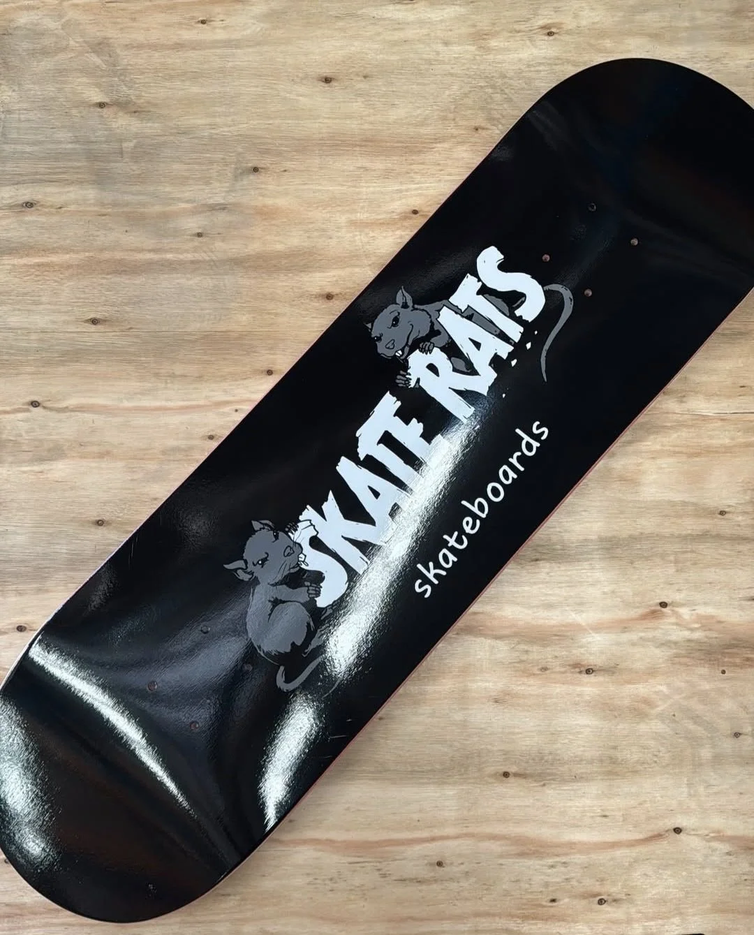 Skate Rats CHEWED UP logo Boards