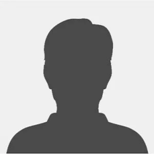 Silhouette eines Mannes vor neutralem Hintergrund.