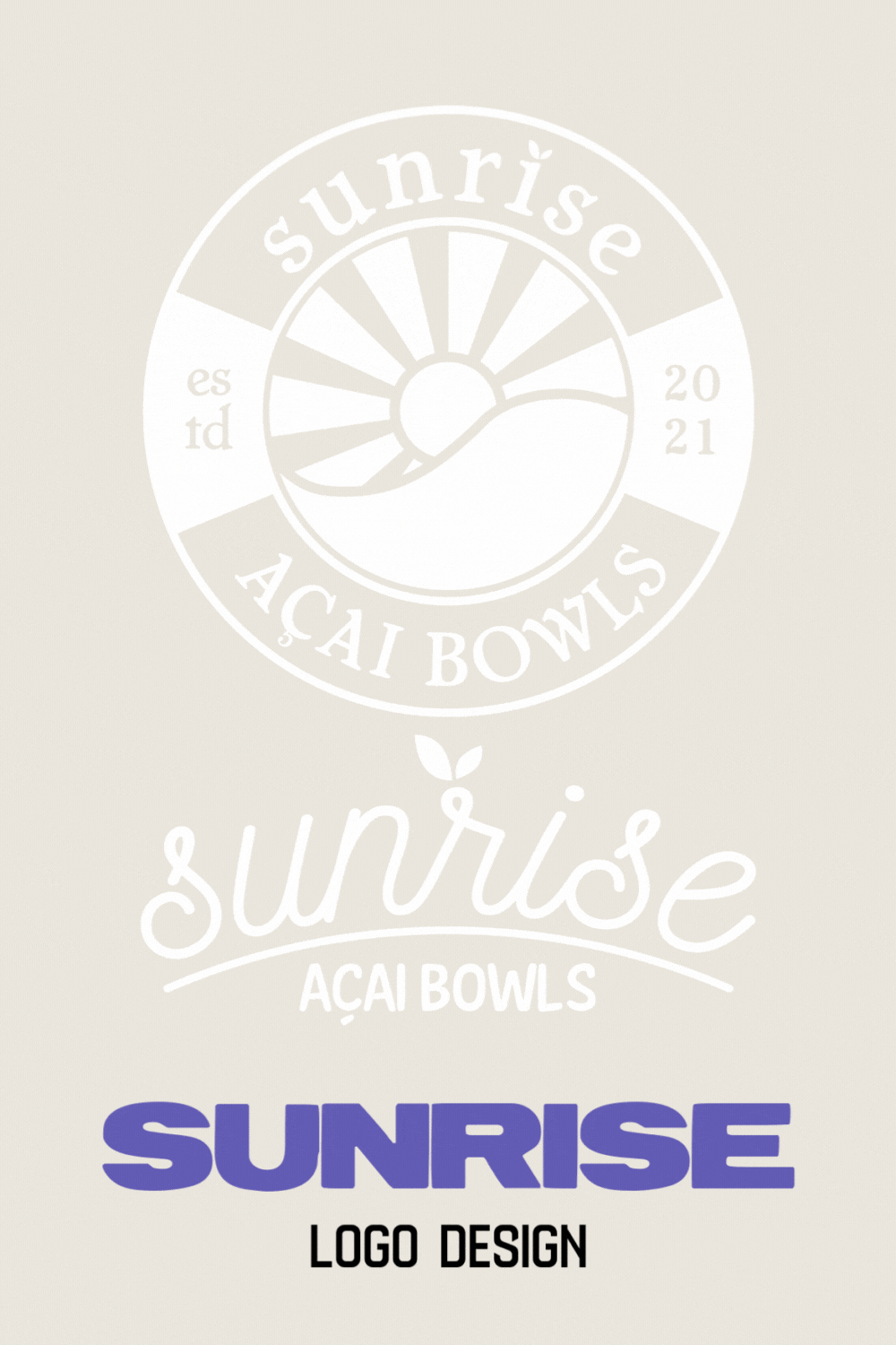 Sunrise Acai - Logo Design