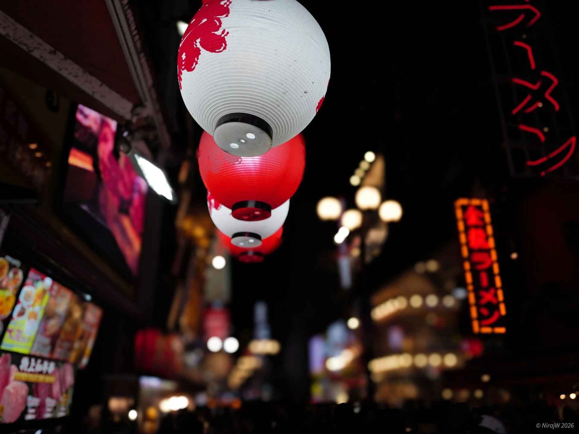Osaka After Dark. 🏮✨

Neon dreams and paper lanterns. Osaka nights.
.
.
.
.
#osakajapan 
#JapanNight #StreetPhotography #NeonNoir #TravelJapan #CinematicPhotography #NightShooters #CyberpunkAesthetic #LeicaPhotography #StreetSelect #TokyoNight #Visi