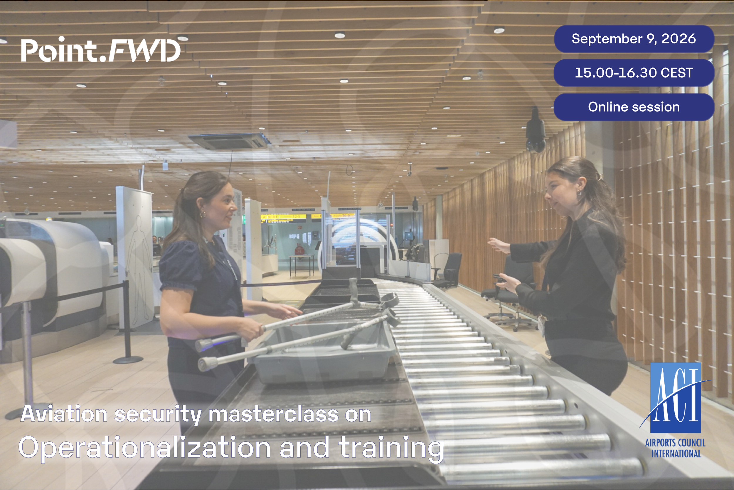 Free aviation security masterclass: Operationalization and training