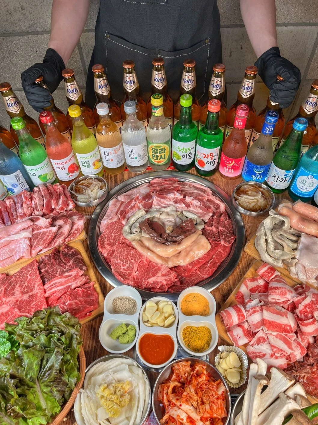 All You Can Eat Korean BBQ Myeongdong Mongvely