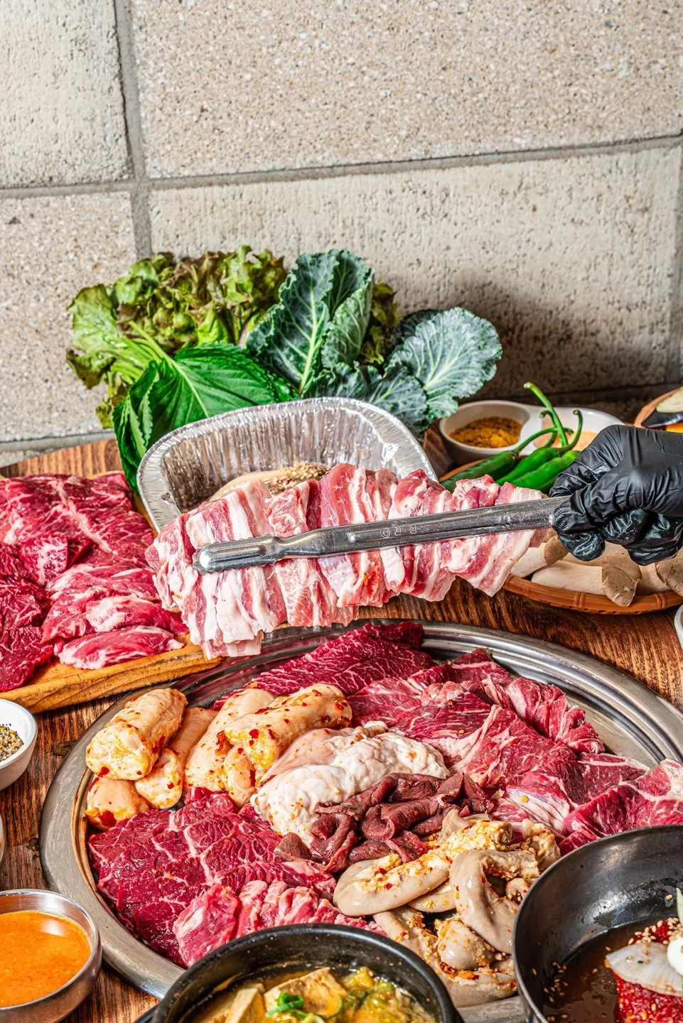 Samgyupsal at Mongvely Myeongdong Korean BBQ : High-Quality Pork Belly at a Beef-Focused AYCE