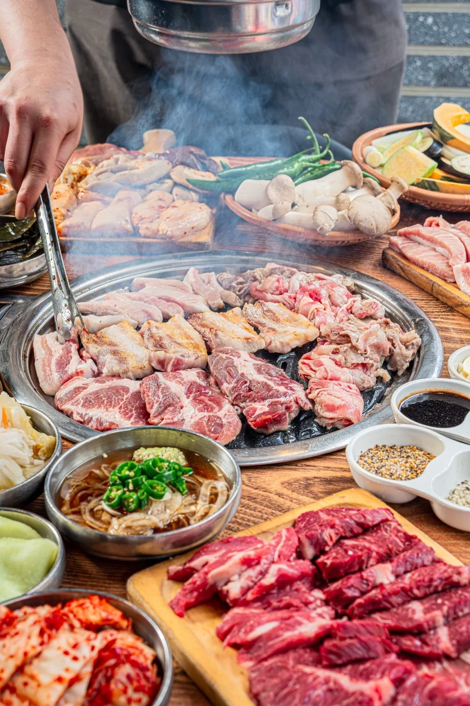 Mongvely Myeongdong Korean BBQ Guide: All-You-Can-Eat Beef, Pork, Banchan, Ramen Machine, and Late-Night BBQ