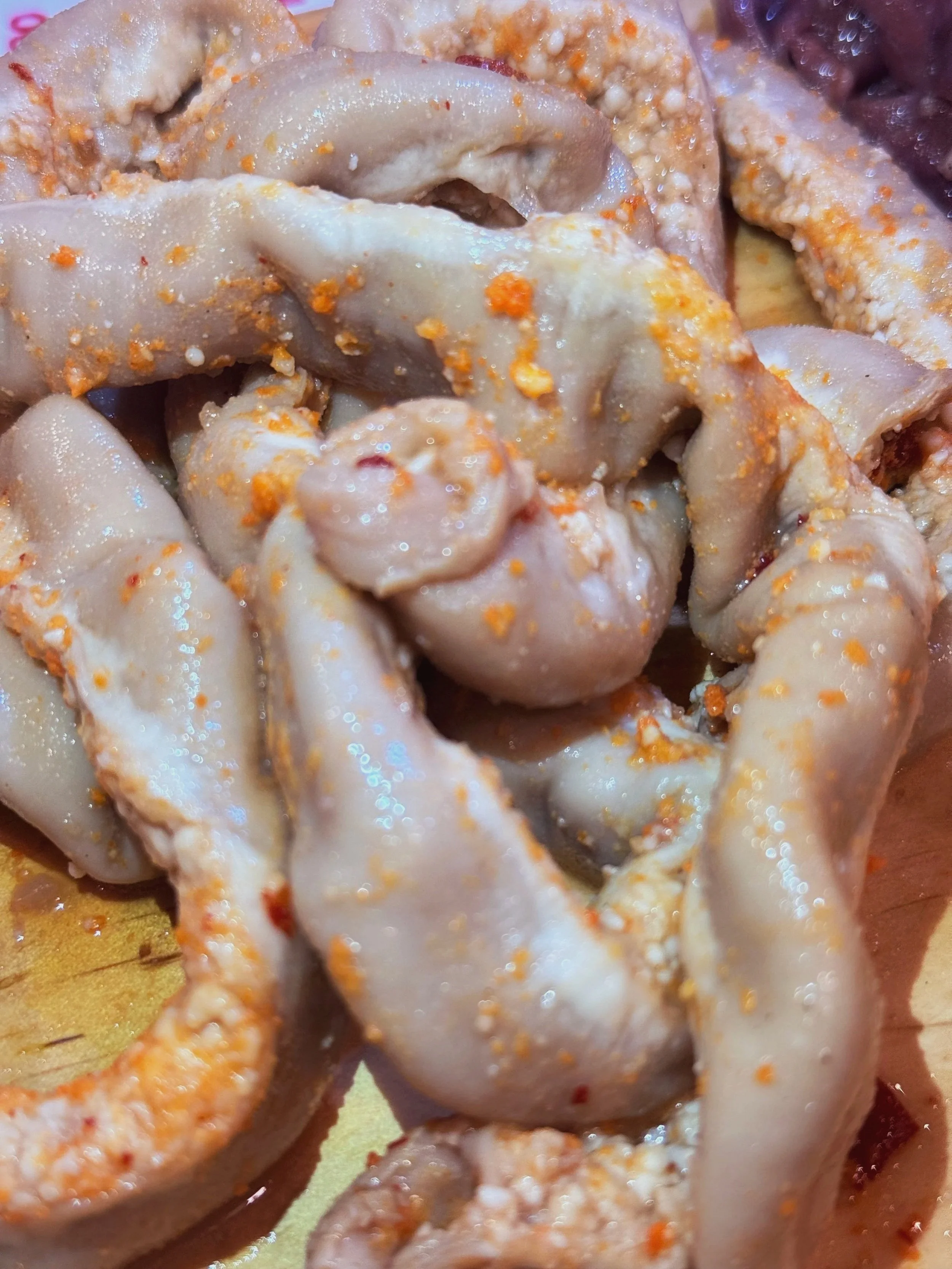 beef intestines at myeongdong korean bbq mongvely