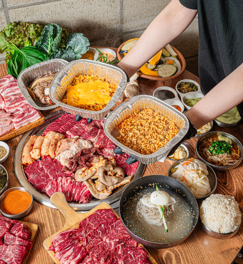 Mongvely Hangang Ramen Myeongdong Korean BBQ