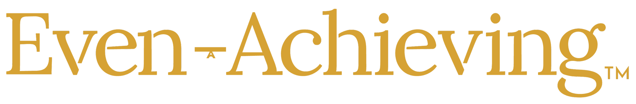 Logo with the words 'Event Achieving' in large, gold-colored font on a black background.