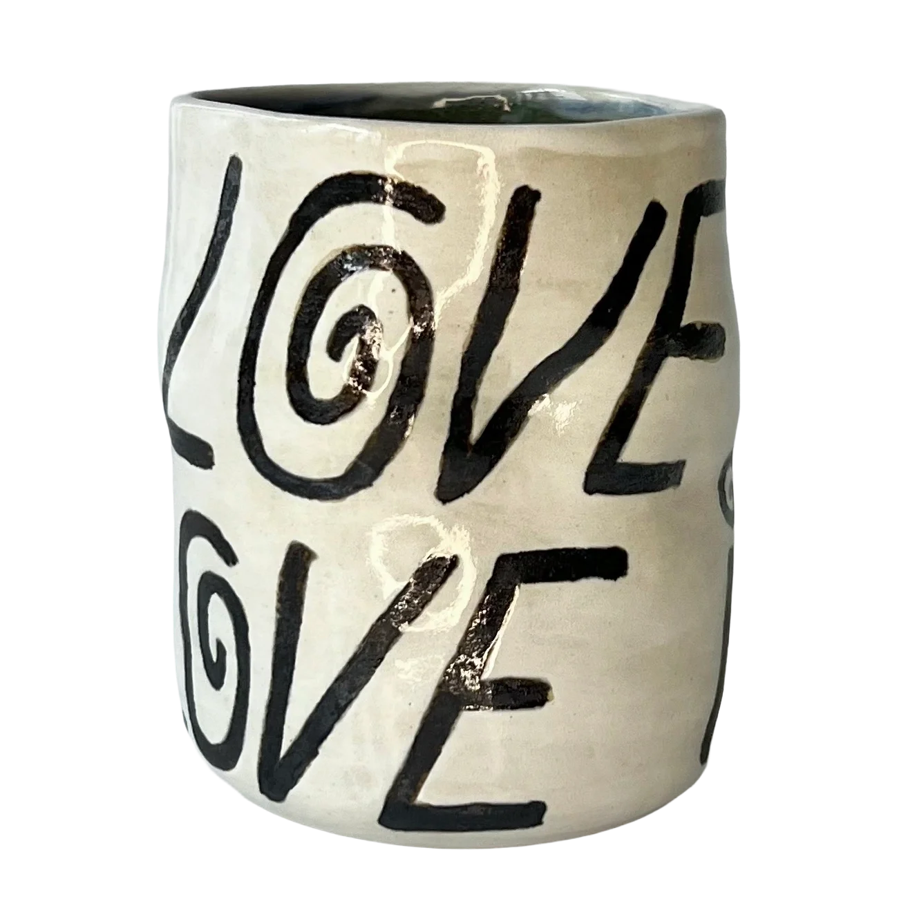 i love love mug