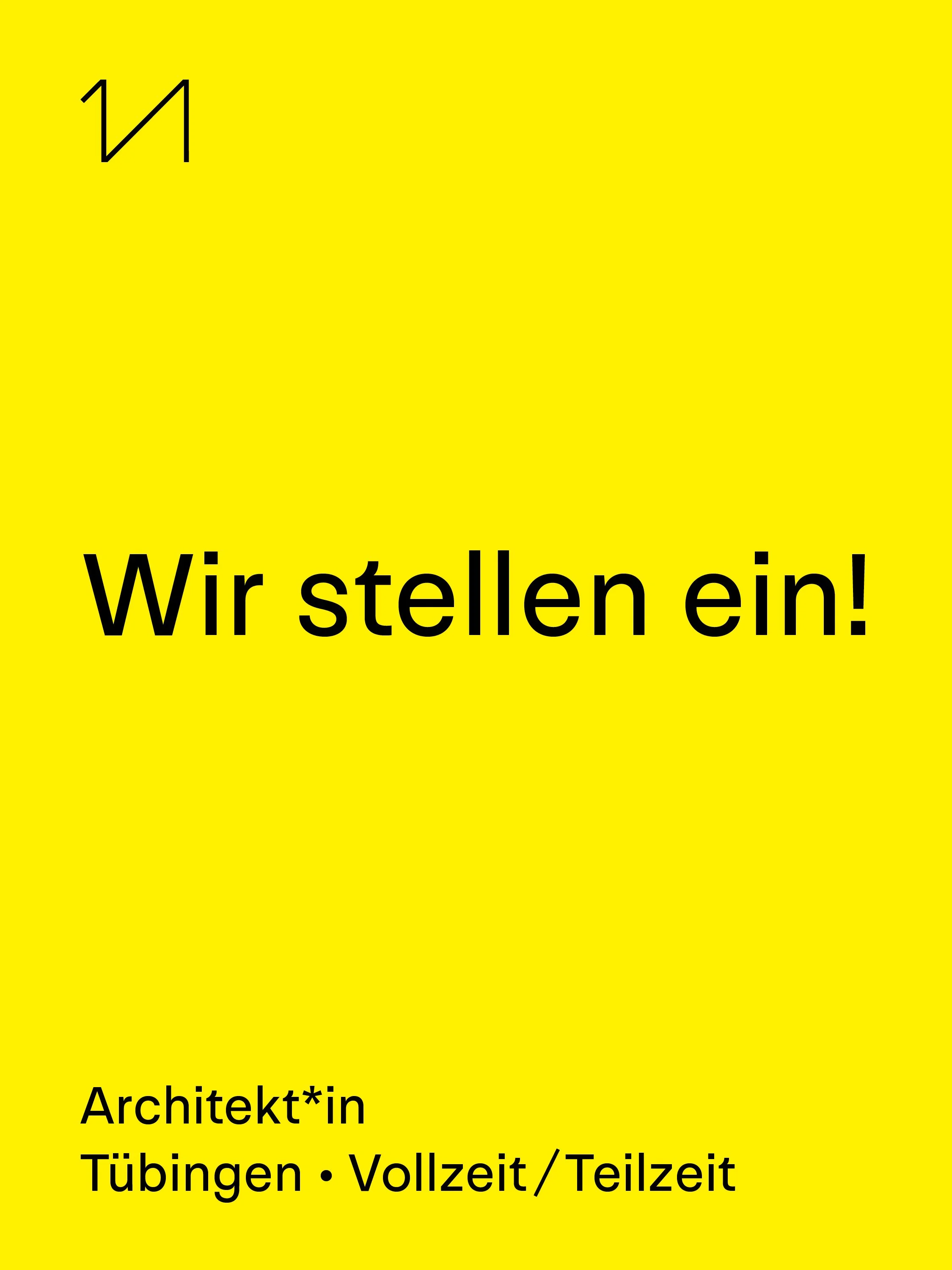Architekt*in, Tübingen (unbefristet)