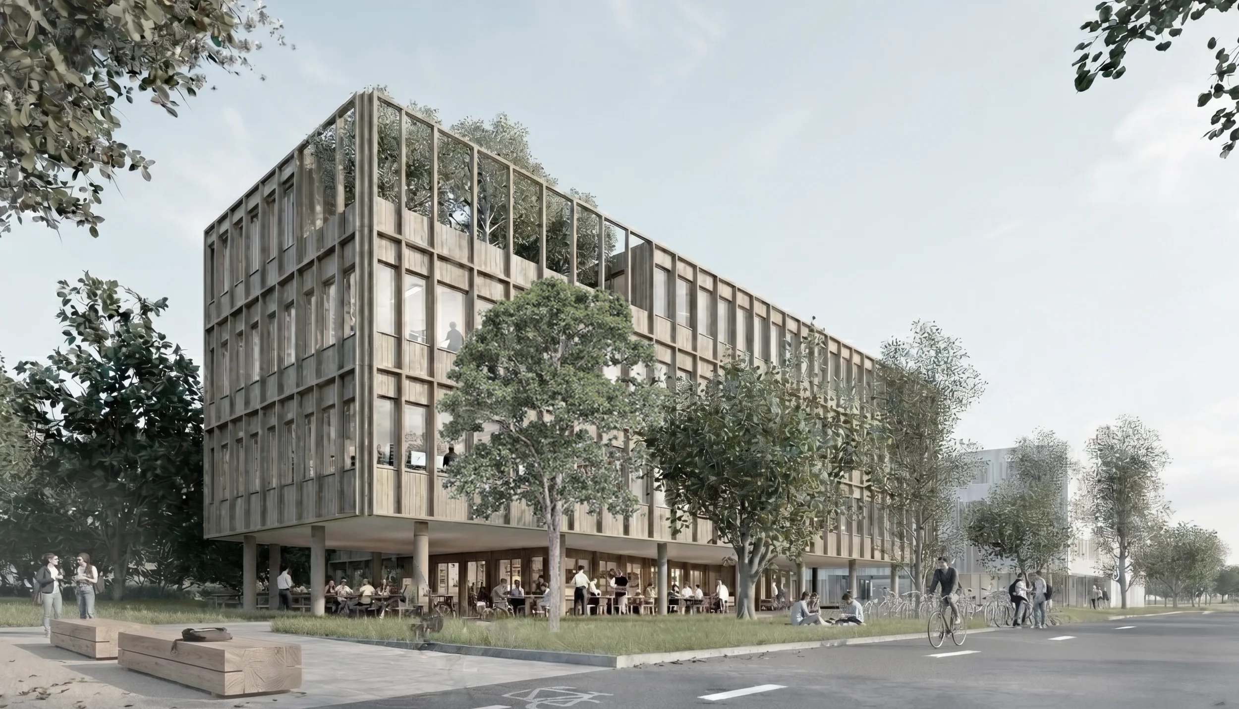 1. Preis für unseren Entwurf des Cyber Valley Start-up Campus in Tübingen