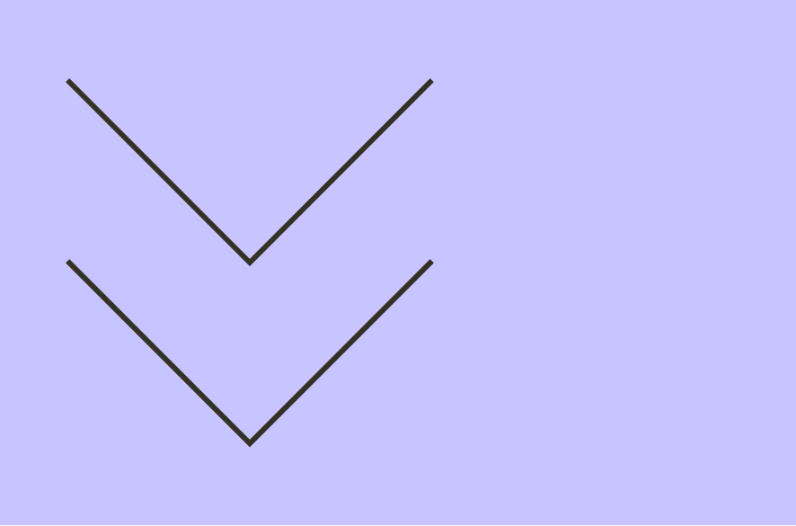 Two black checkmarks on a light purple background.