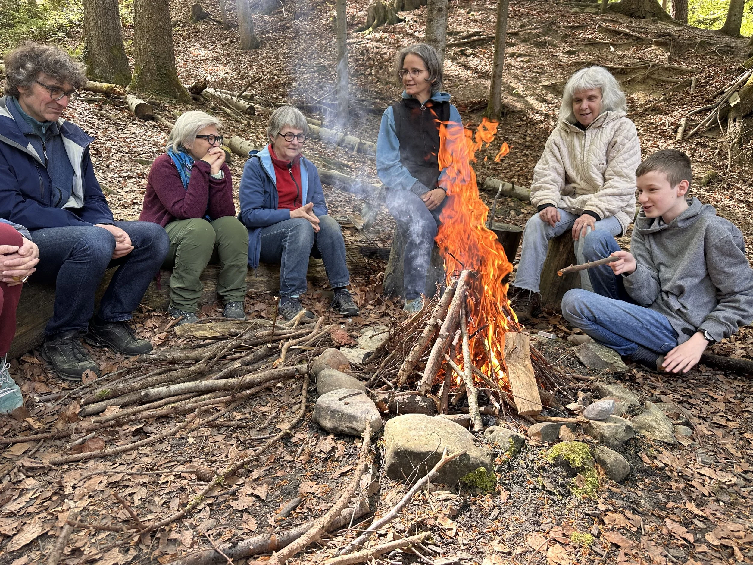 Ab geht's in den Wald mit WaldGwunder - die ökumenische ForrestChurch in St.Gallen - katholische und reformierte Cityseelsorge St.Gallen