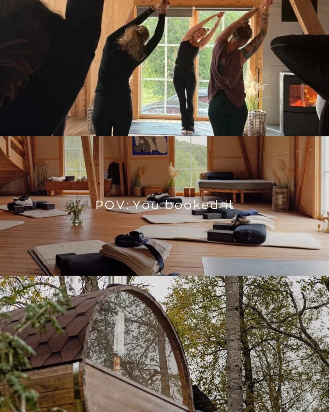 One room left for our retreat this weekend 🌺 

Dates: 29.-31. May
Where: @telemarkyoga (1,5 h from Oslo)
WhatsApp group for carpooling. Also available by bus

Facilitators: 
@ceciliekris @apracticeofbeing 
@vildeamelia @trylleting 

Highlights: Yoga