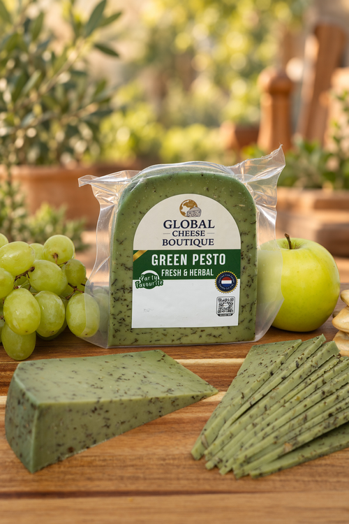 Green Pesto Gouda 180 g retail pack