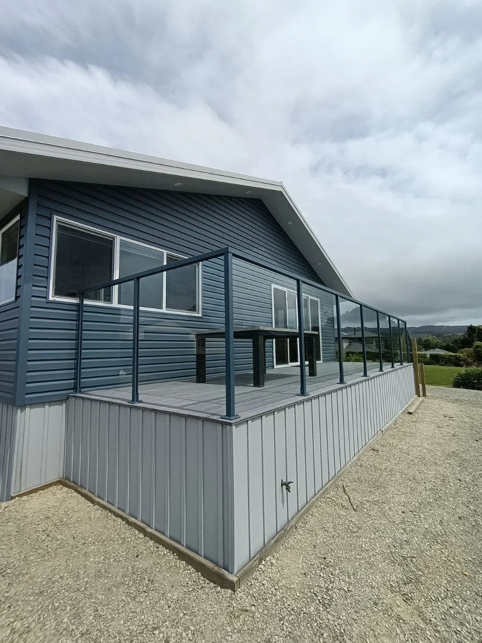 Semiframeless Glass Balustrade