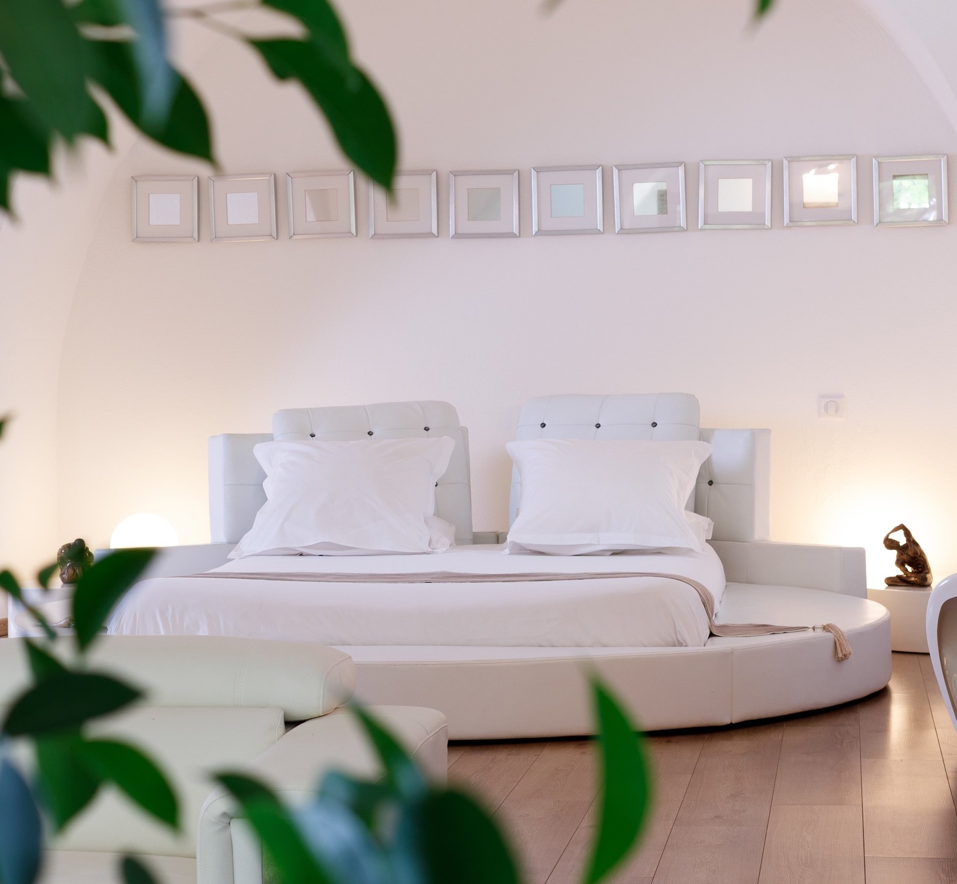 Luxury bedroom suite design in romantic getaway South France