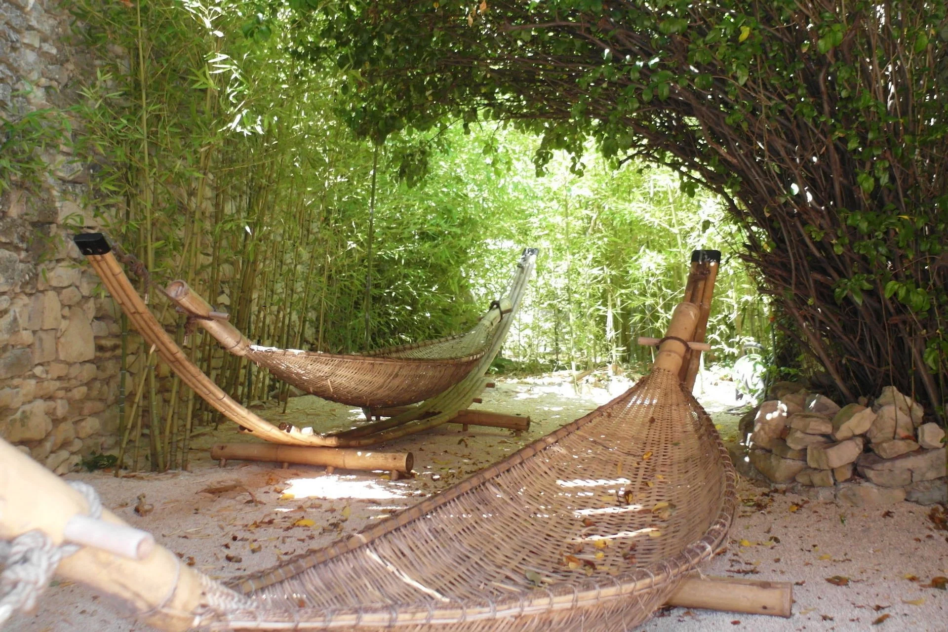 Relaxation in a Private Bamboo Grove – Domaine de Monteils