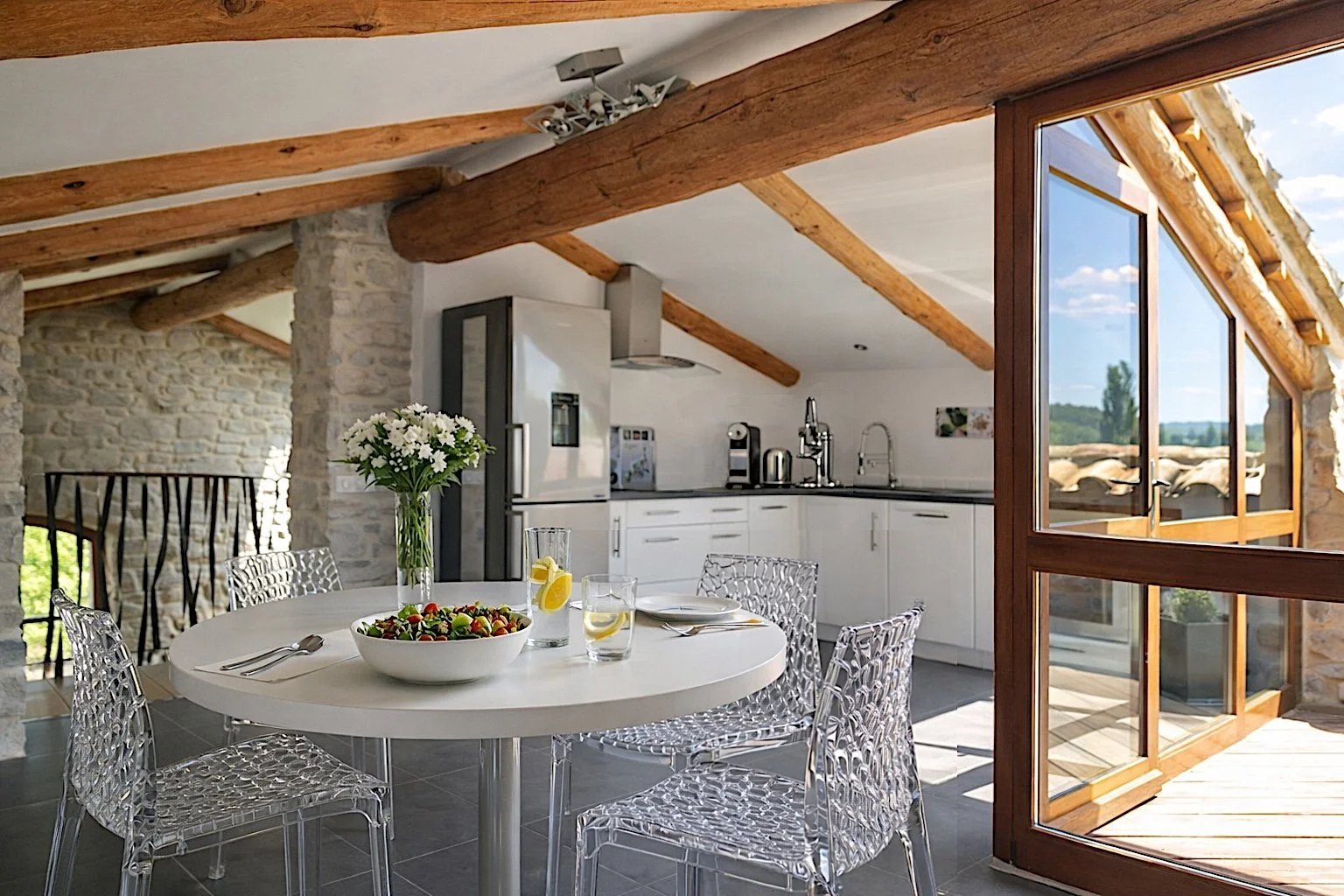 Dream holiday villa in Provence with authentic stone walls