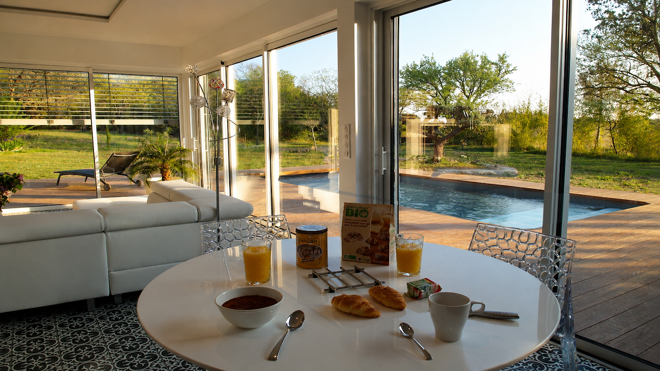 Designer Kitchen with Garden Views | Domaine de Monteils