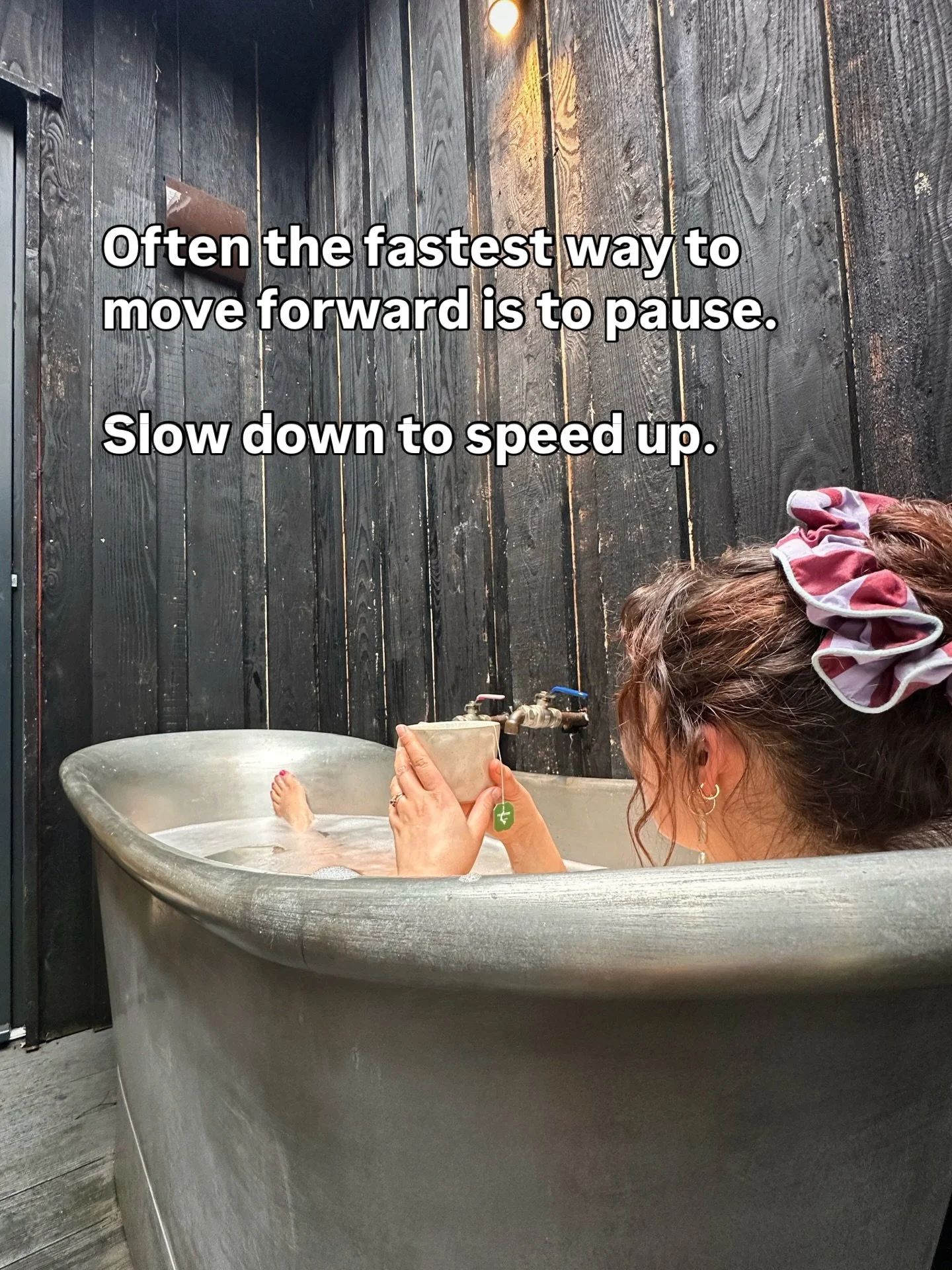 When was the last time you allowed yourself to fully stop? A weekend with a couple of my closest friends, in a treehouse, amongst the birds was exactly that. Time to slow down, recharge and pause. It&rsquo;s something that feels pretty uncomfortable 