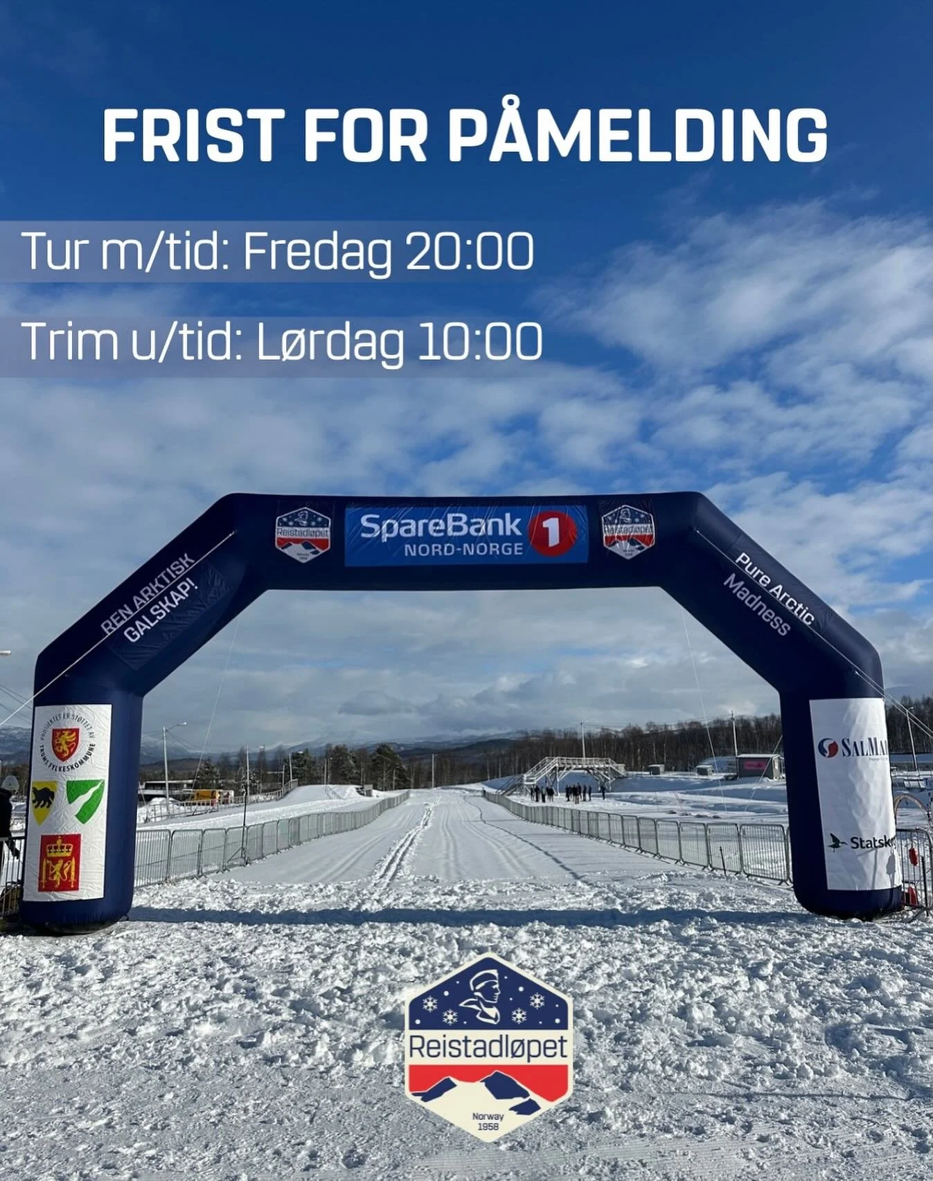 Siste frist😇 Bare &aring; melde seg p&aring; n&aring;!!