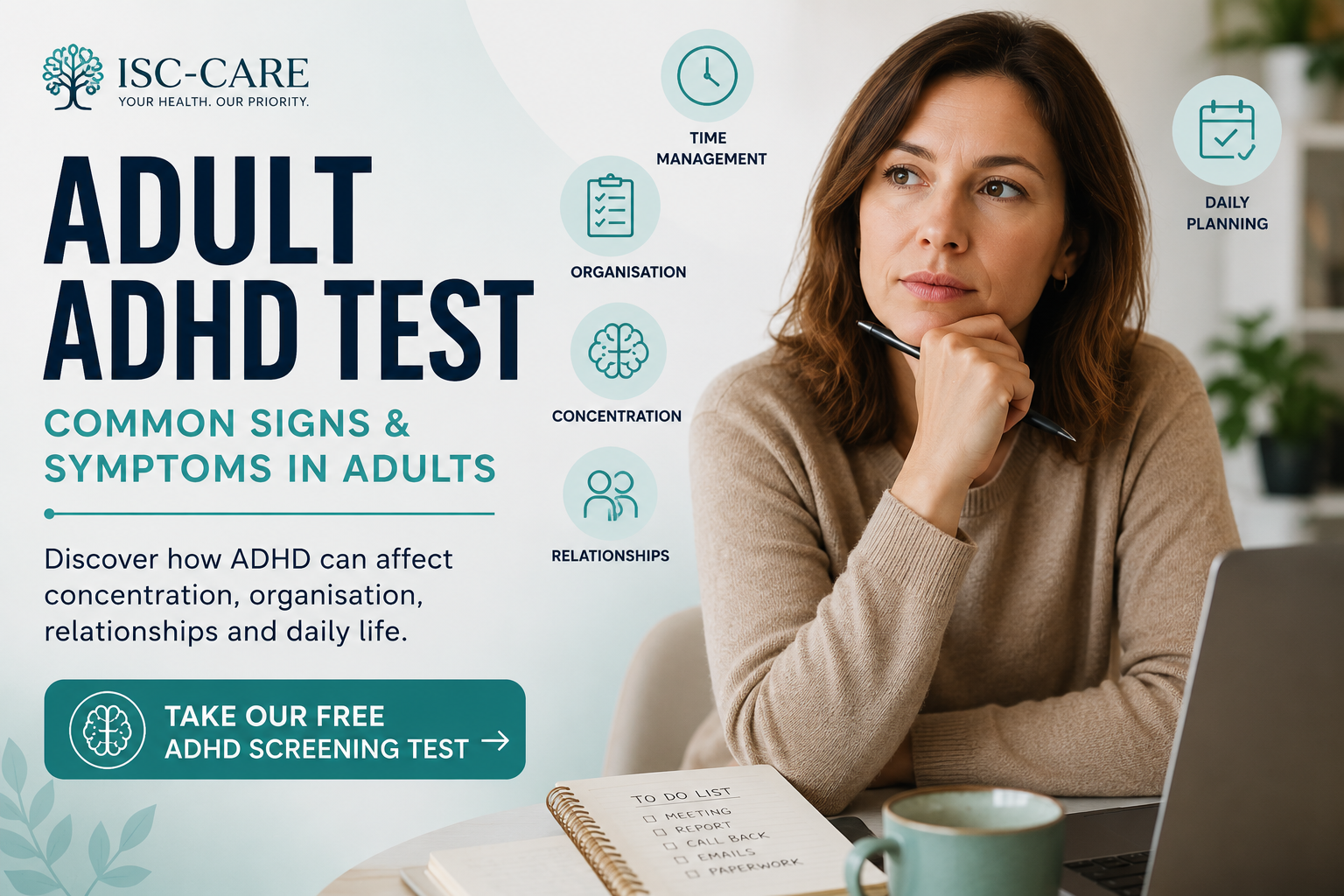 Adult ADHD Test: Common Signs and Symptoms in Adults