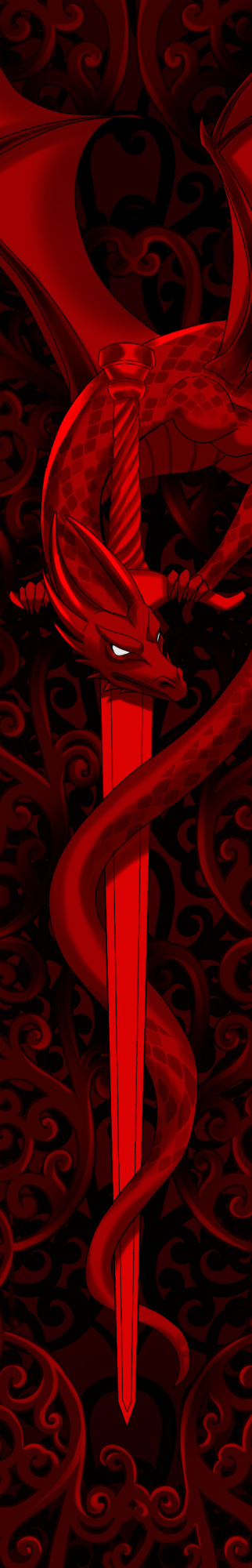 Sprayed edge design for Bloodwing Academy series by Briar Boleyn 
For : bib.leo.phile_ 2026
1/3