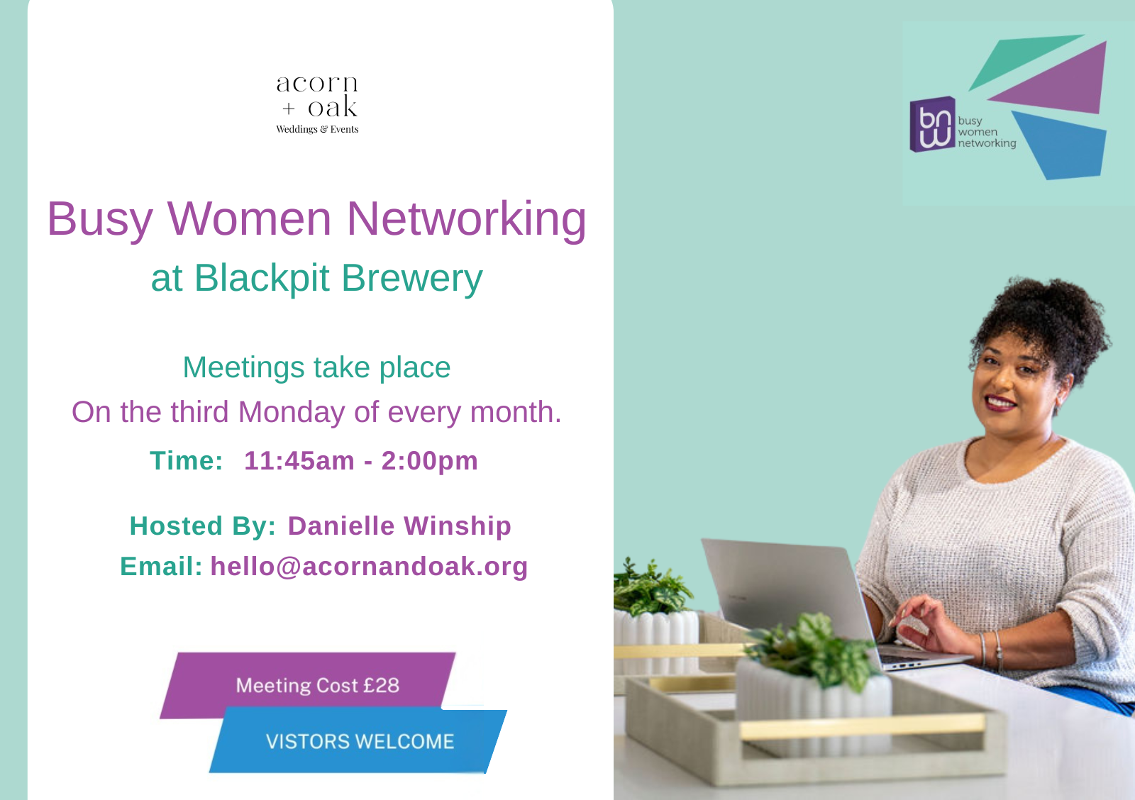 Busy Women networking 