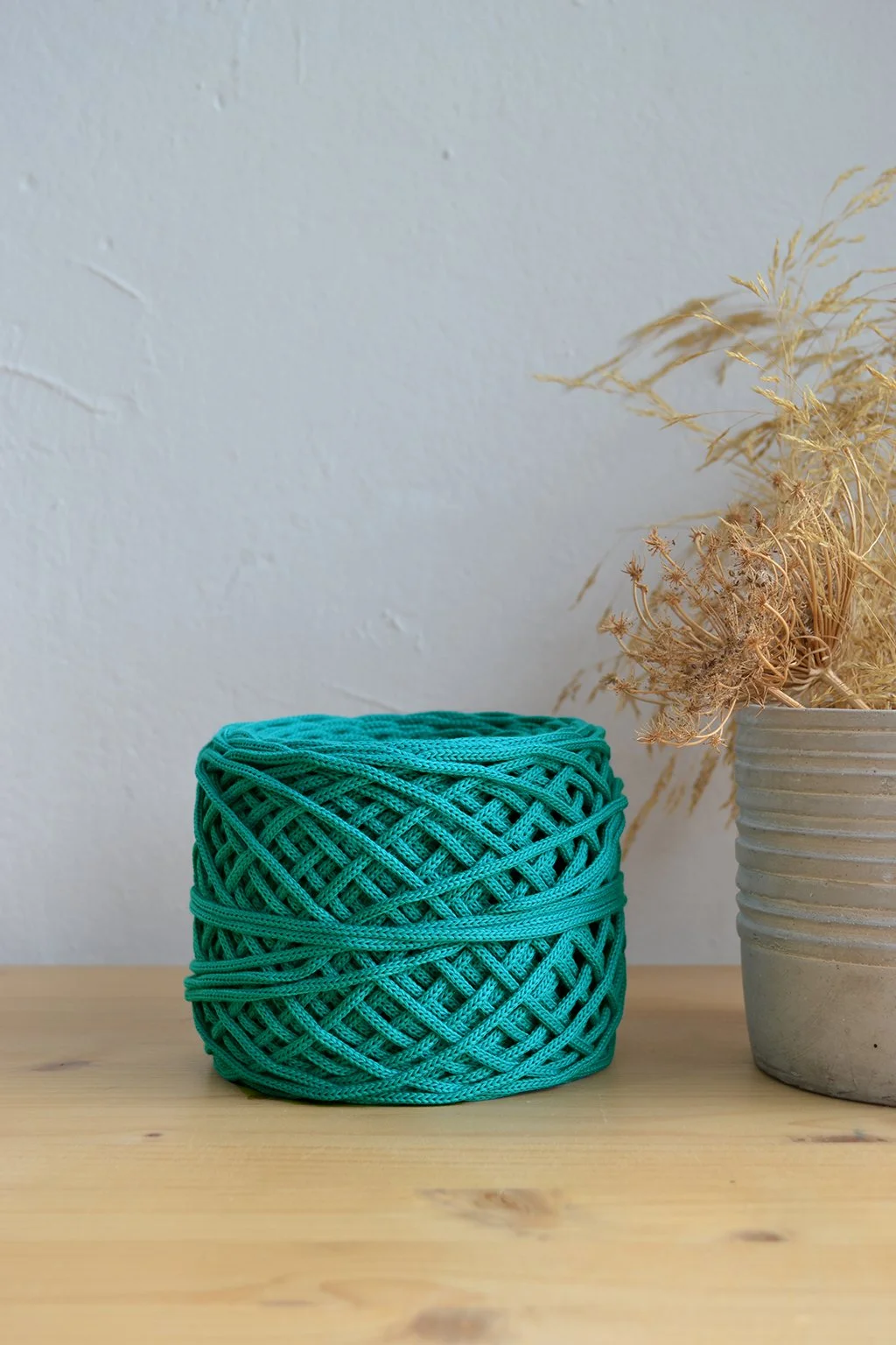 3mm teal σμαργαδί πλεκτό βαμβακερό κορδόνι τσάντες βελονάκι μακραμέ.jpg