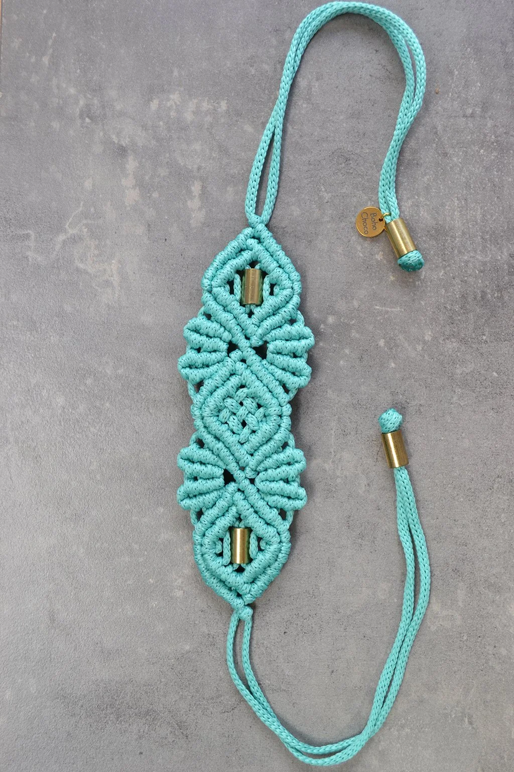 macrame bracelet arm band choker anklet μακραμε βραχιολι για το ποδι τσοκερ μέντα ανοιχτο θαλασσι aqua cyan mint αξεσουαρ accessories.jpg