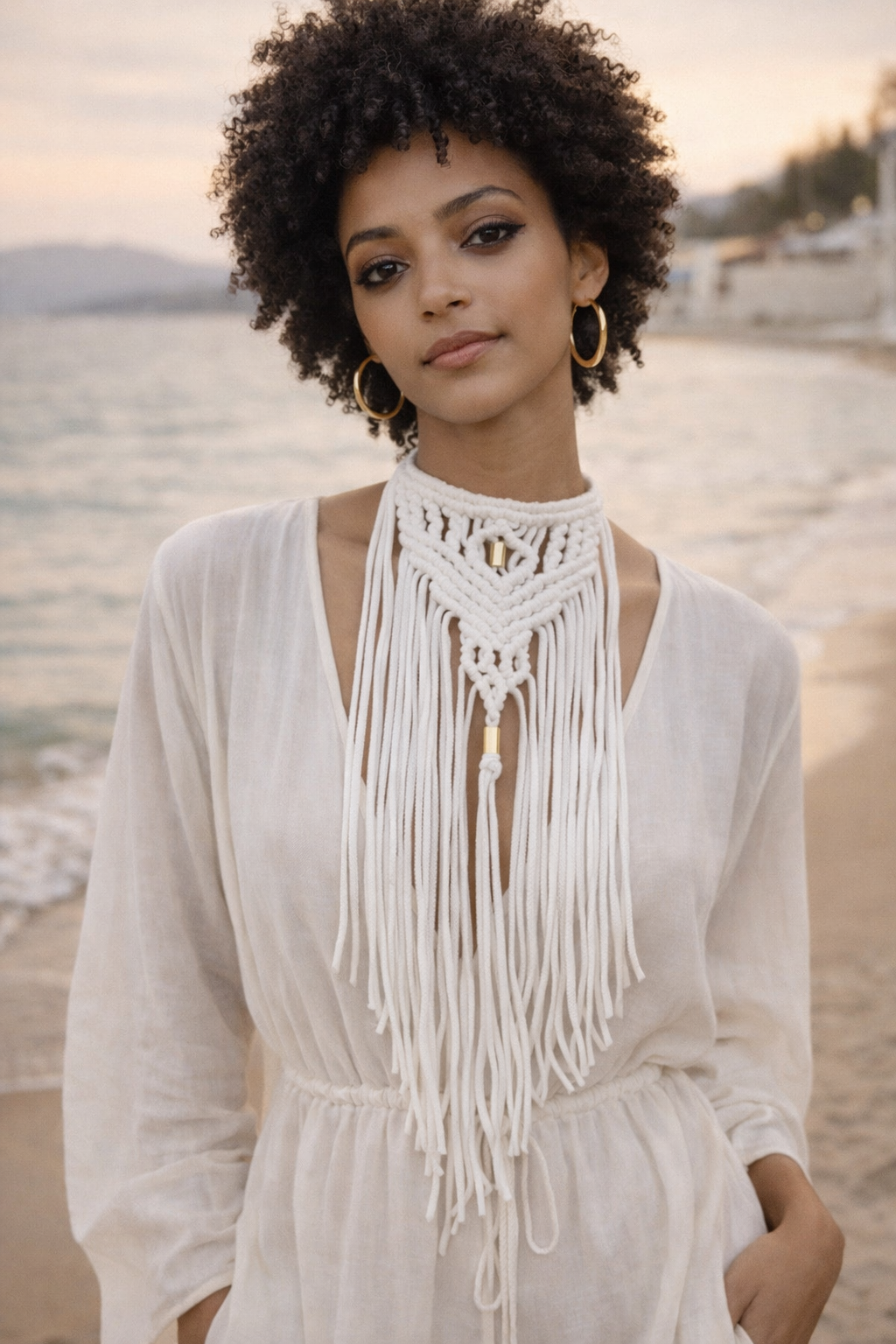 macrame statement necklace choker μακραμε statement κολιέ τσόκερ μακρύ λευκό άσπρο white.jpg